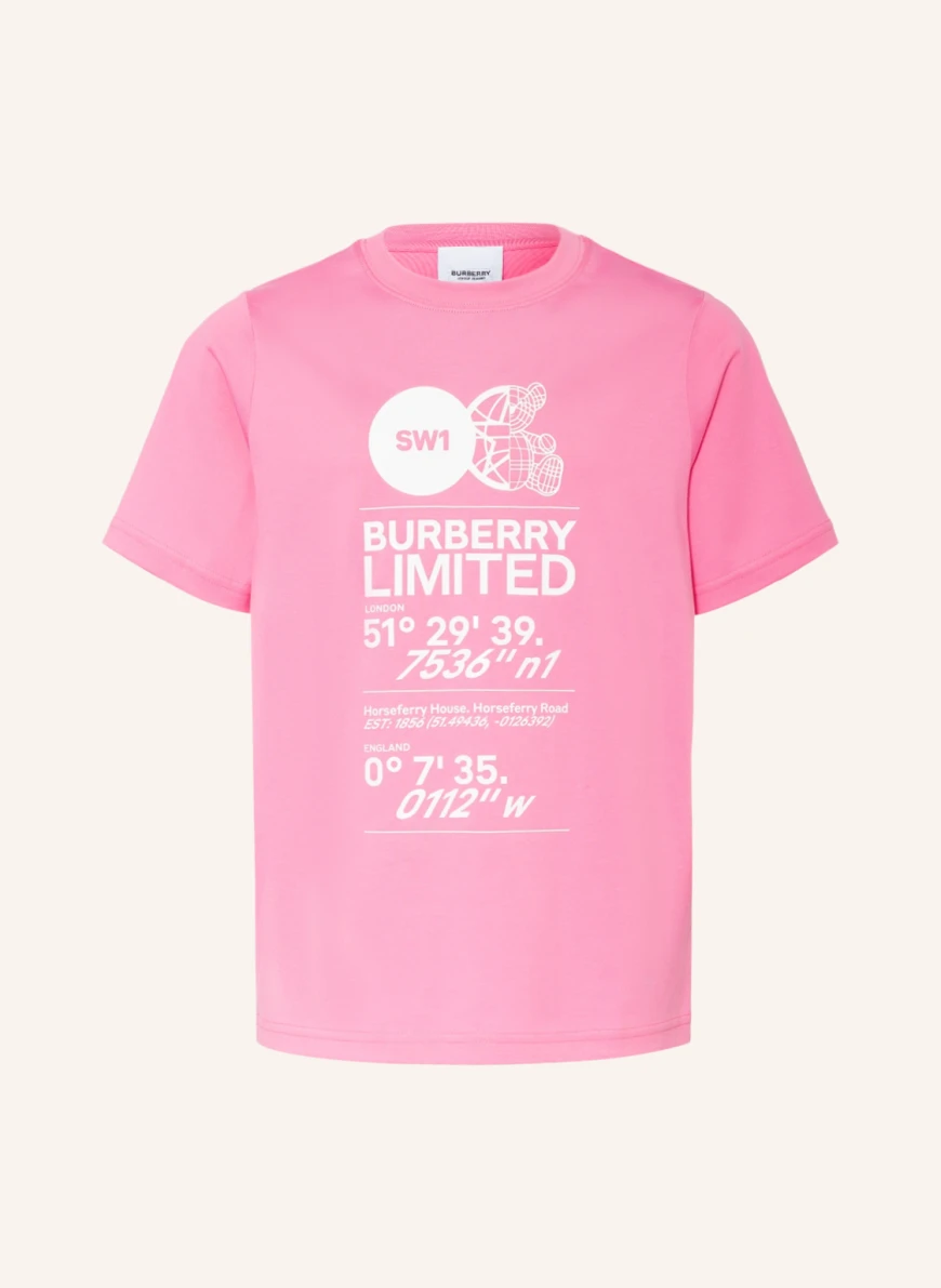 BURBERRY T-Shirt in rosa