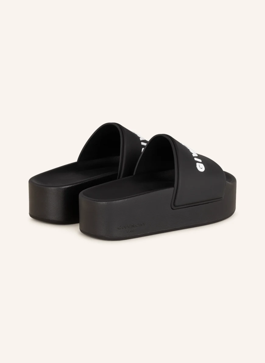 GIVENCHY Plateau-Pantoletten in schwarz