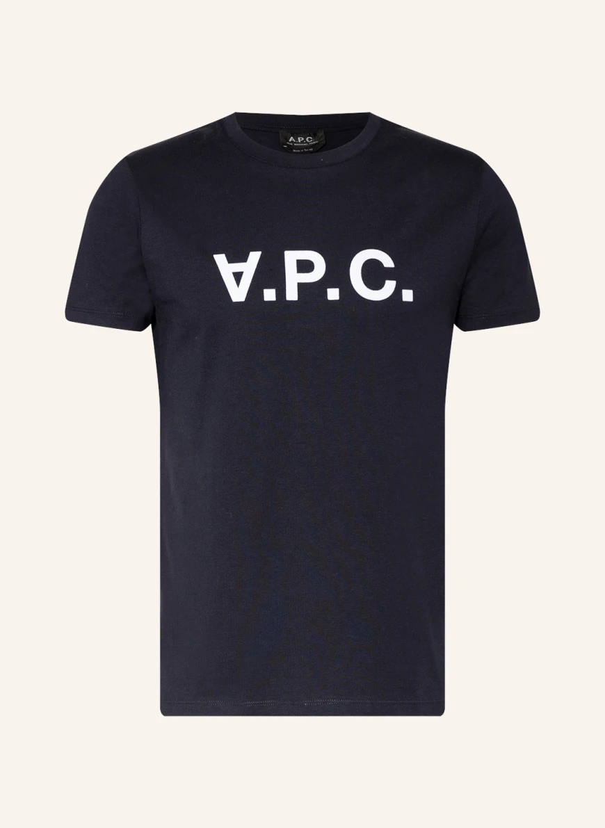 A.P.C. T-Shirt in dunkelblau