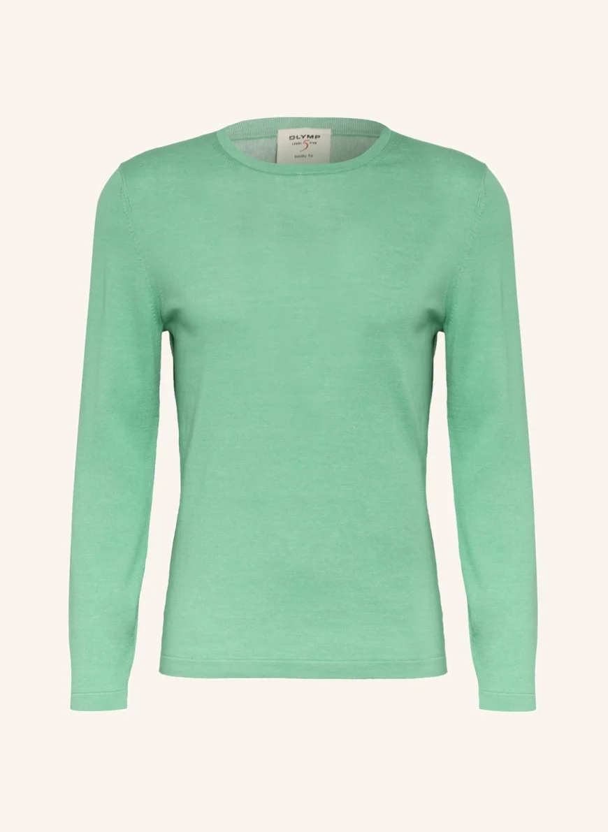 OLYMP Pullover in hellgrün