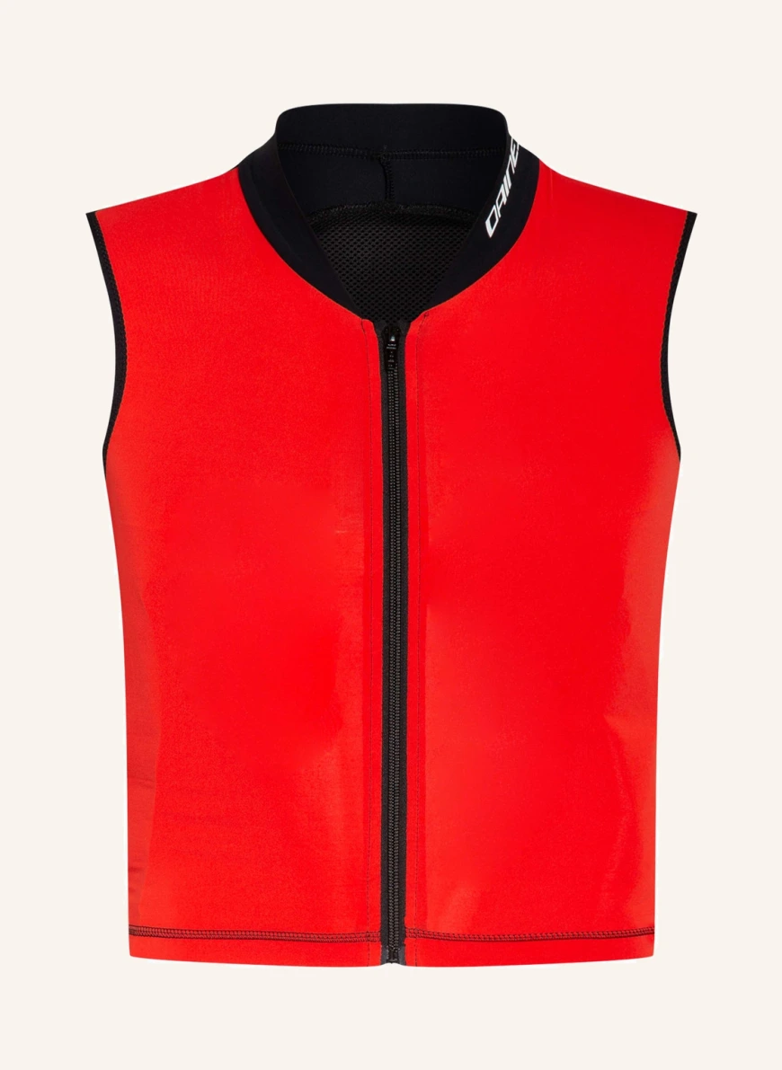 Dainese Rückenprotektor SCARABEO AUXAGON in schwarz/ rot