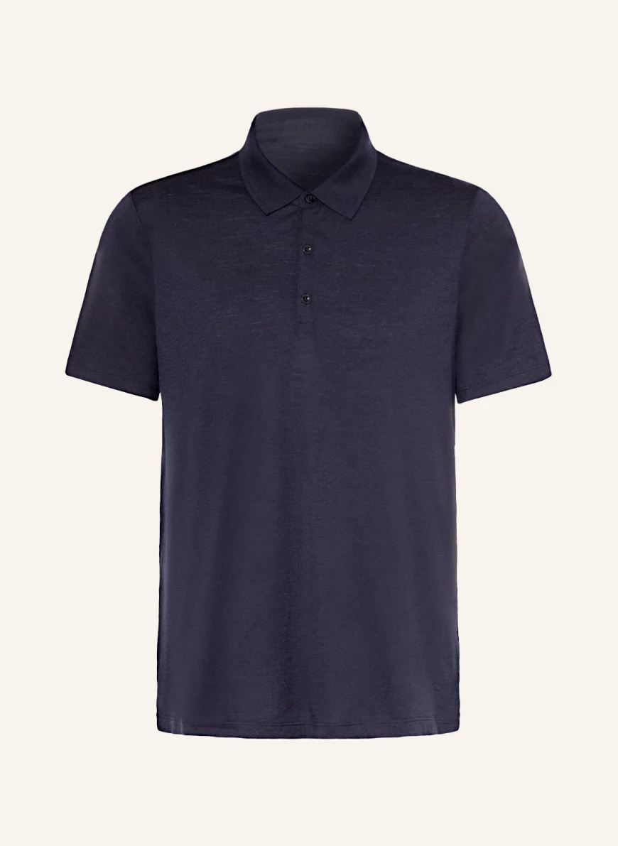 icebreaker Funktions-Poloshirt TECH LITE II aus Merinowolle in dunkelblau