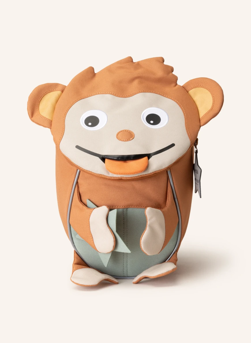 Affenzahn Rucksack AFFE KLEIN in hellorange/ creme/ mint