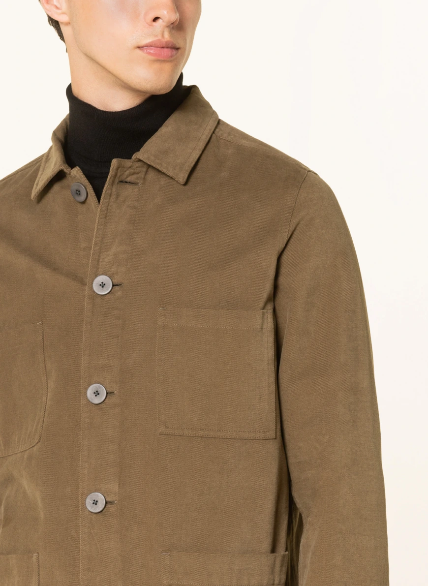 OLYMP SIGNATURE Overjacket AARHUS in oliv SV7902