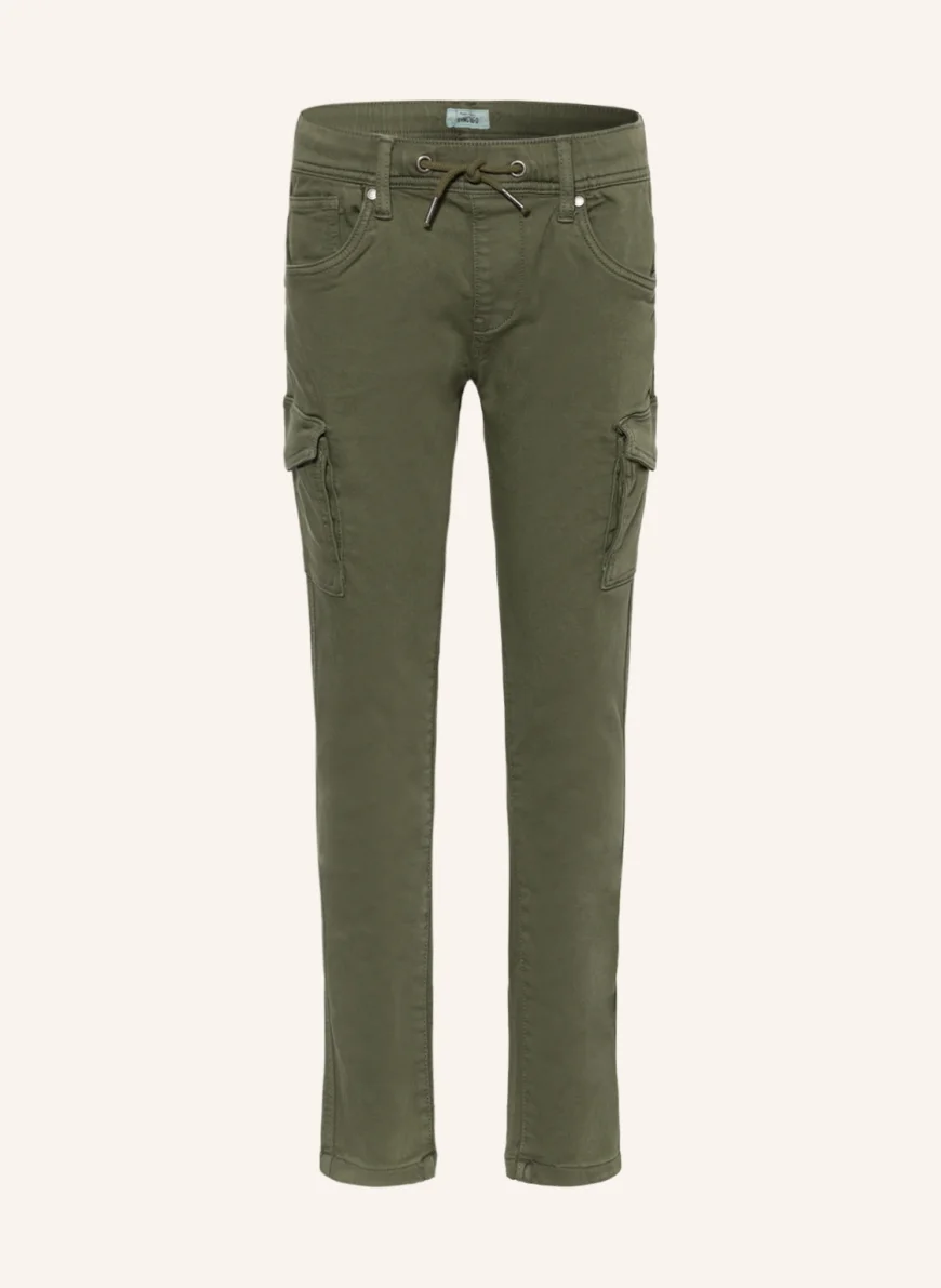 Pepe Jeans Cargohose CHASE CHARGO in grün