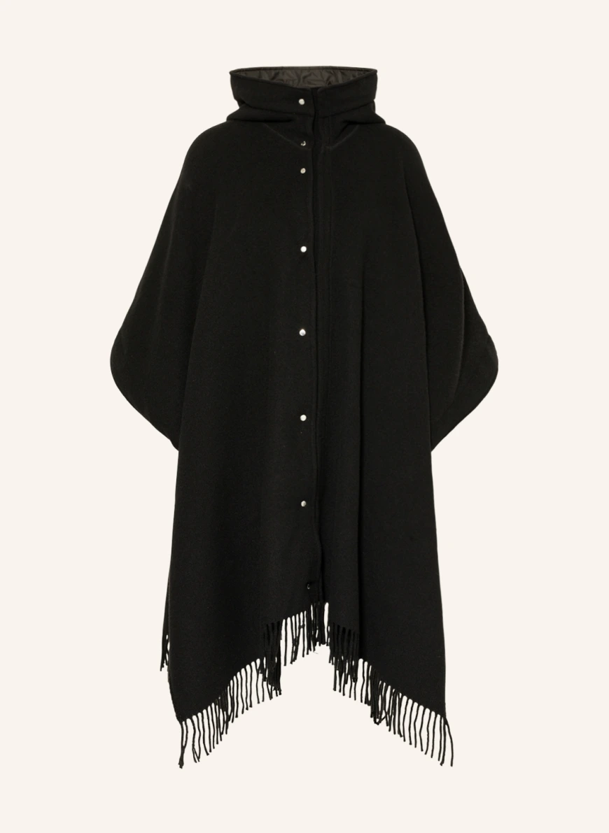 MONCLER Cape SVART