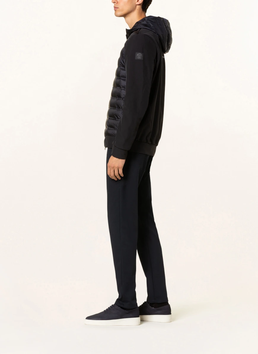 NORTH SAILS Steppjacke COMMUTER im Materialmix in 0999 black SV9500