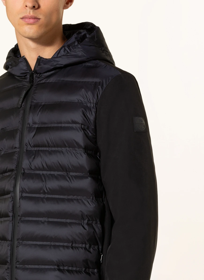 NORTH SAILS Steppjacke COMMUTER im Materialmix in 0999 black SV9500