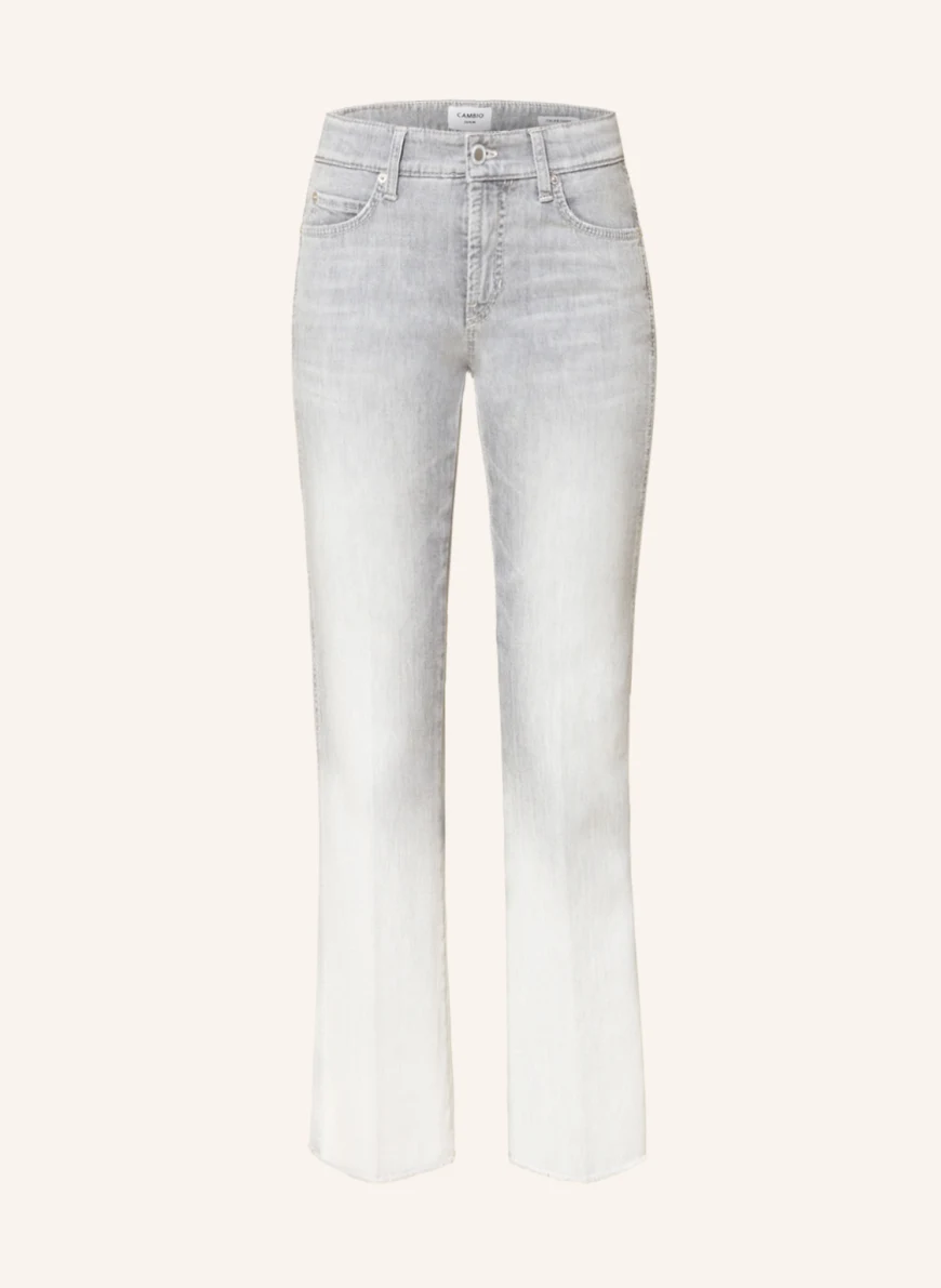 CAMBIO Bootcut Jeans FRANCESCA in 5323 summer degrade fringed he