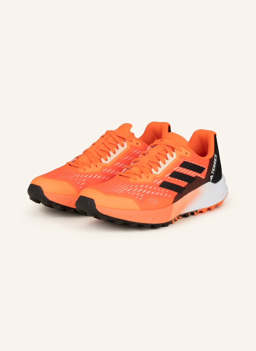 adidas Trailrunning-Schuhe TERREX AGRAVIC FLOW 2 in neonorange/ schwarz