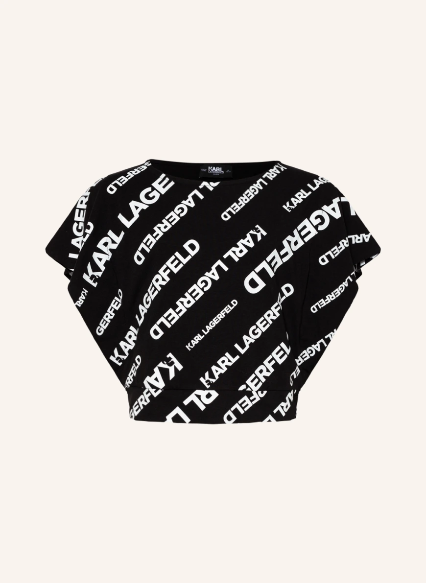 KARL LAGERFELD KIDS T-Shirt in schwarz