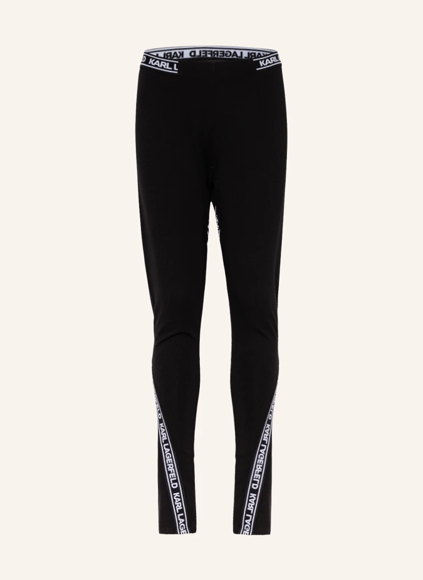 KARL LAGERFELD KIDS Leggings in schwarz