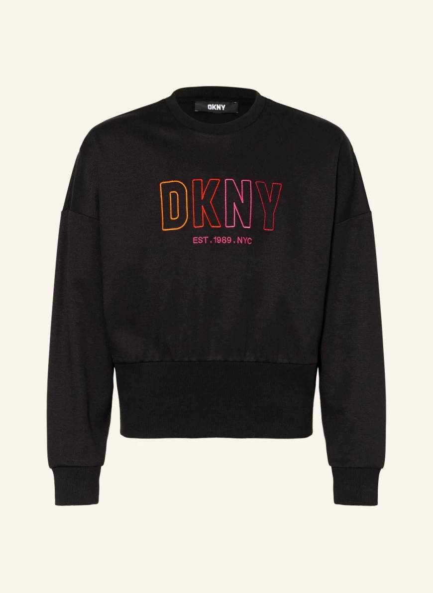 DKNY Sweatshirt in schwarz
