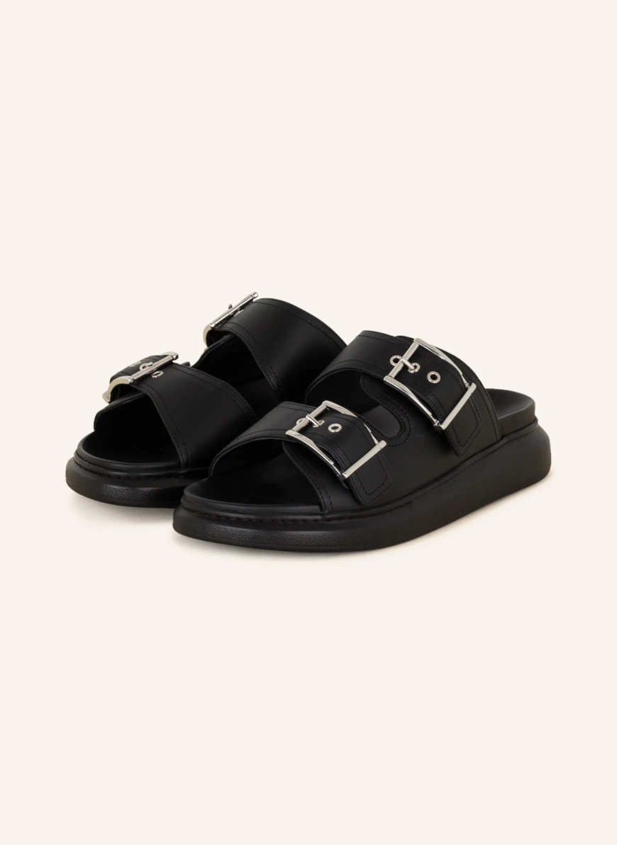 Alexander McQUEEN Pantoletten in schwarz Alexander McQUEEN Pantoletten in schwarz
