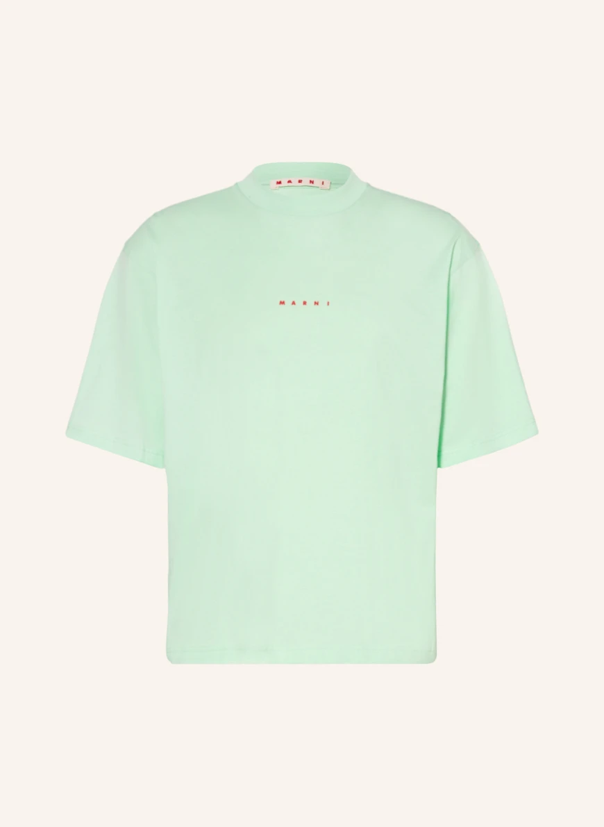 MARNI T-Shirt in hellgrün
