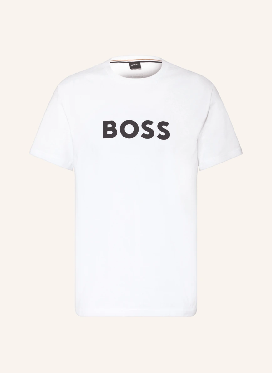 BOSS T-Shirt in weiss/ schwarz