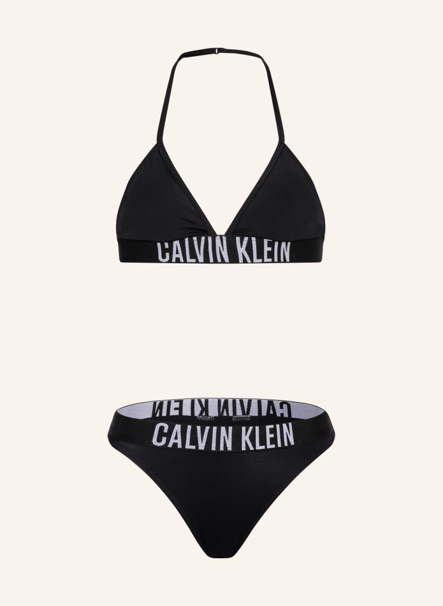Calvin Klein Triangel-Bikini INTENSE POWER in schwarz