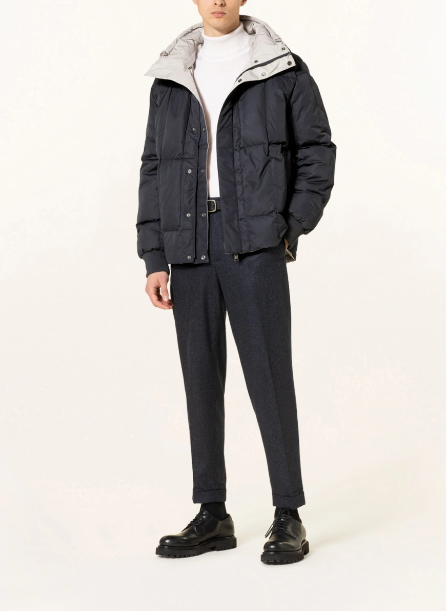 COS Daunenjacke zum Wenden in beige/ schwarz NF7198