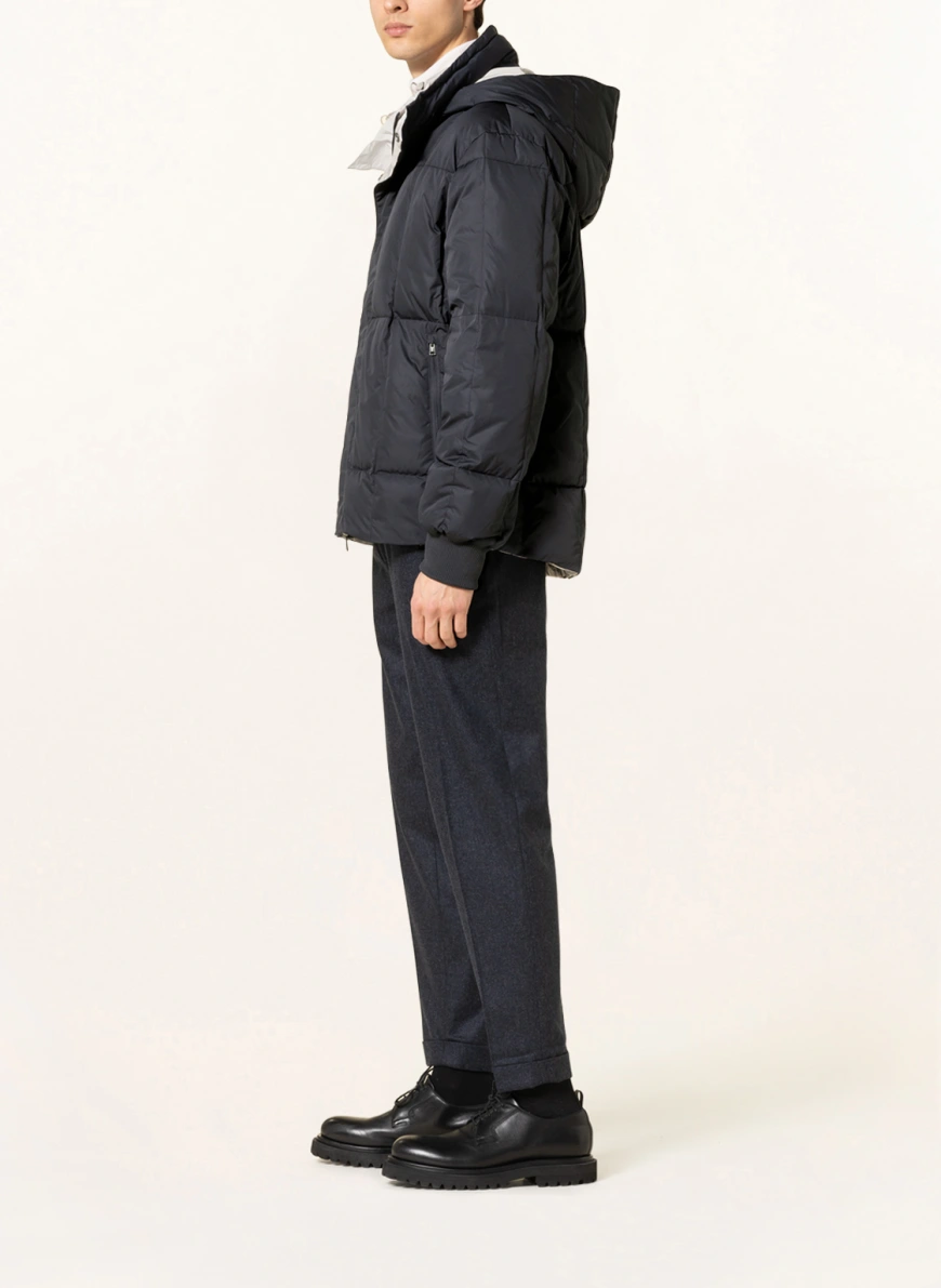 COS Daunenjacke zum Wenden in beige/ schwarz NF7198