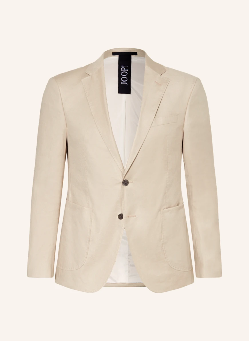JOOP! Anzugsakko HUSTLE Slim Fit mit Leinen in 260 medium beige 260