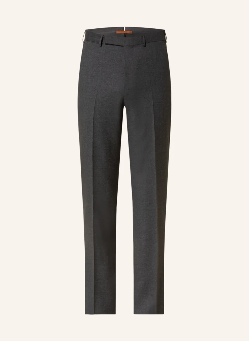 ZEGNA Hose Slim Fit in dunkelgrau