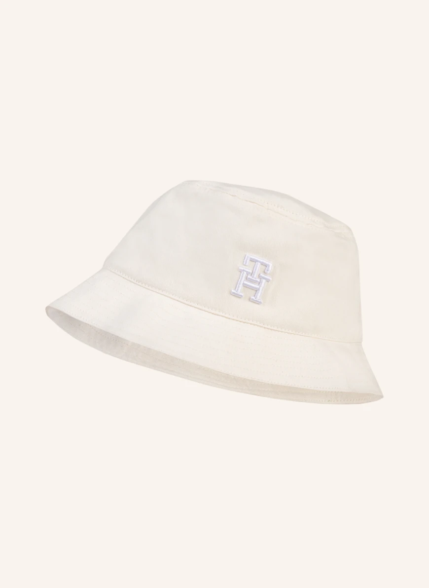 TOMMY HILFIGER Bucket-Hat in ecru