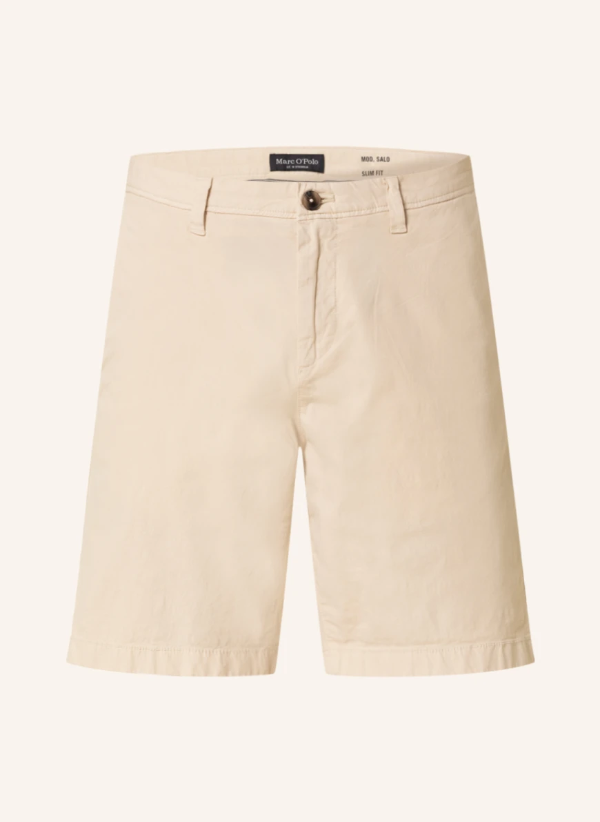Marc O'Polo Chinoshorts Slim Fit in creme