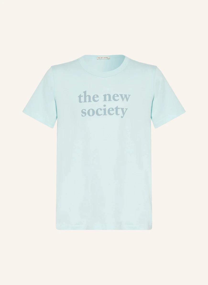 the new society T-Shirt in hellblau
