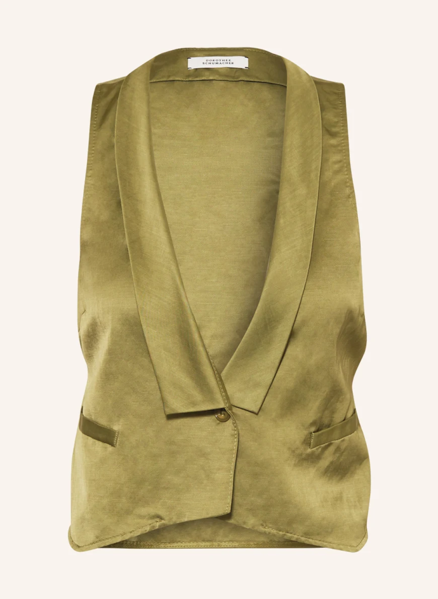 DOROTHEE SCHUMACHER Weste in oliv