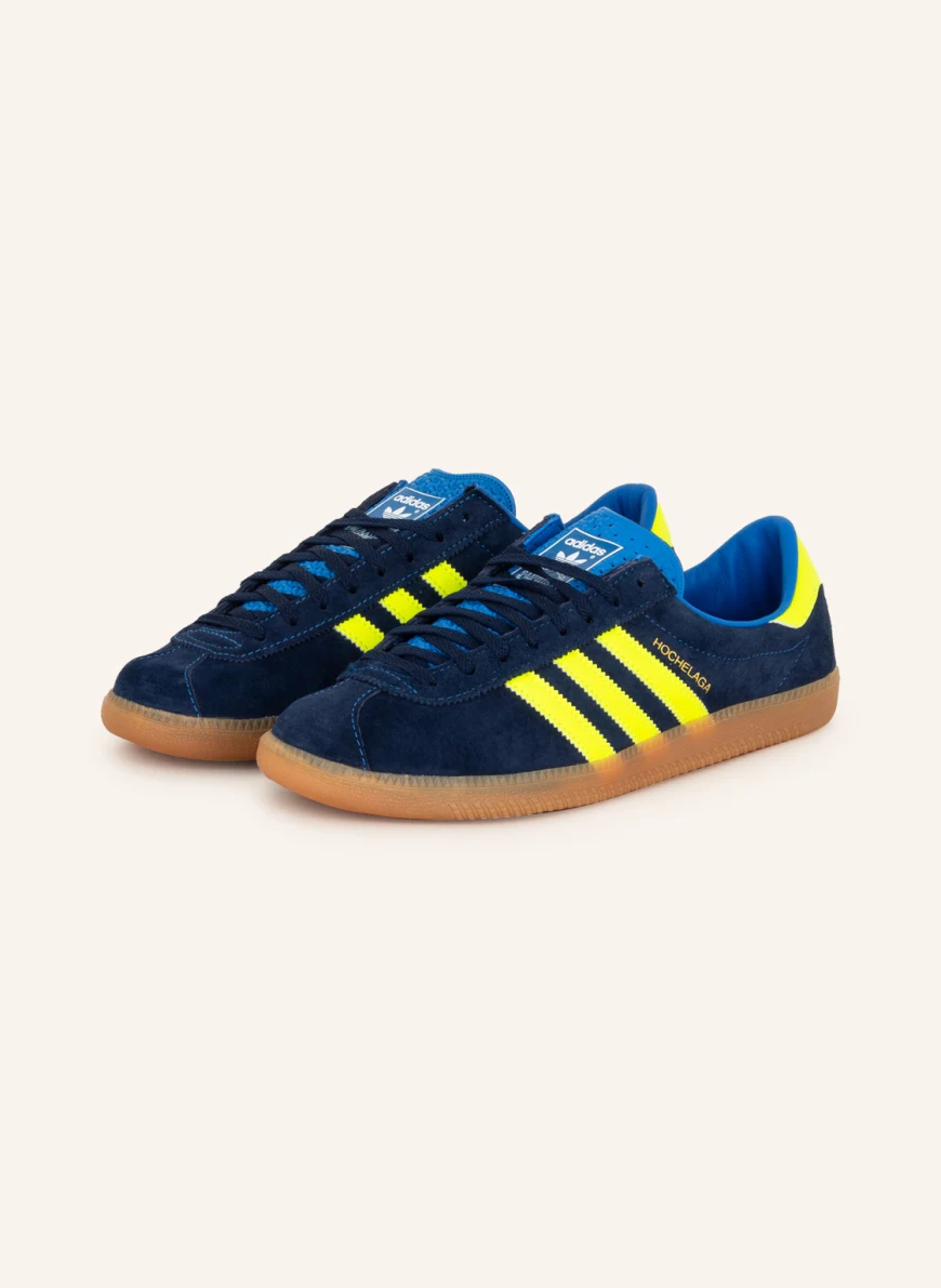 adidas Originals Sneaker HOCHELAGA in dunkelblau/ neongelb