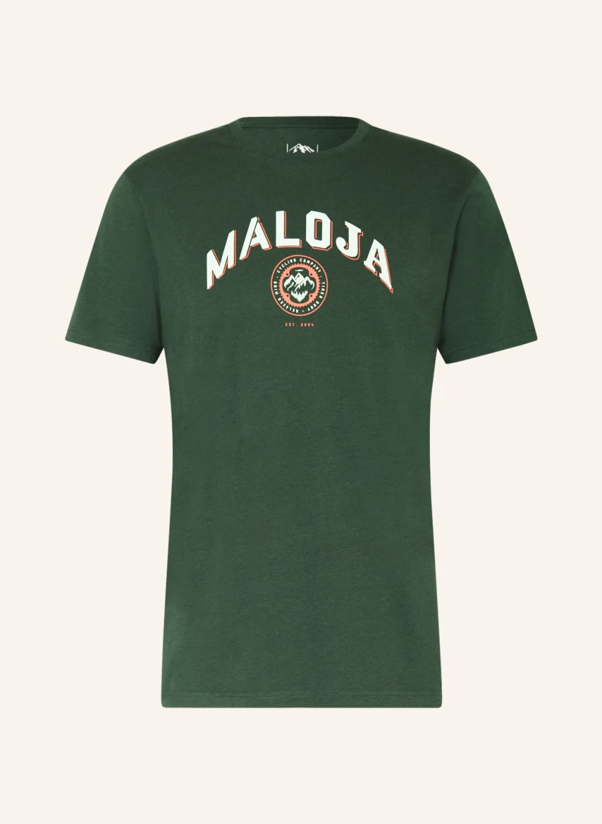 maloja T-Shirt MATONA in dunkelgrün