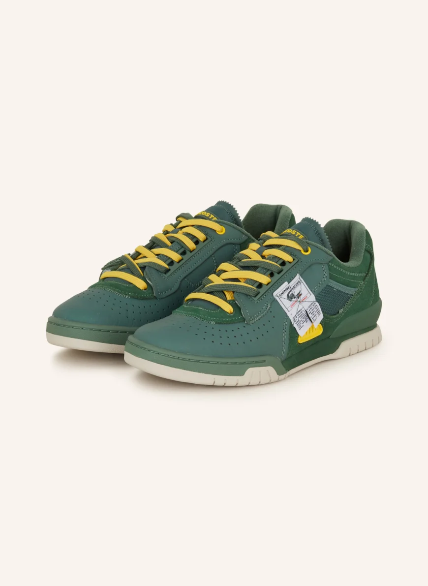 LACOSTE Sneaker M89 in grün/ gelb