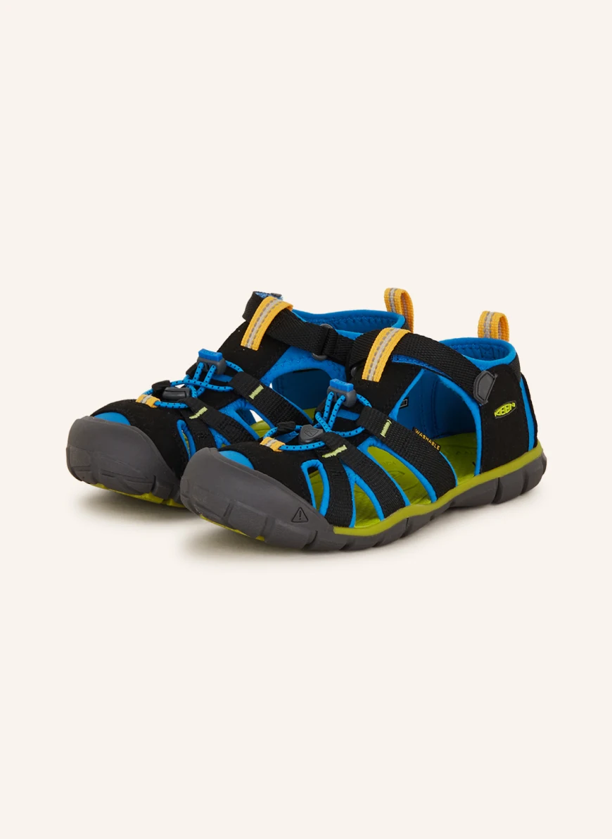 KEEN Trekkingsandalen SEACAMP II CNX in schwarz/ blau
