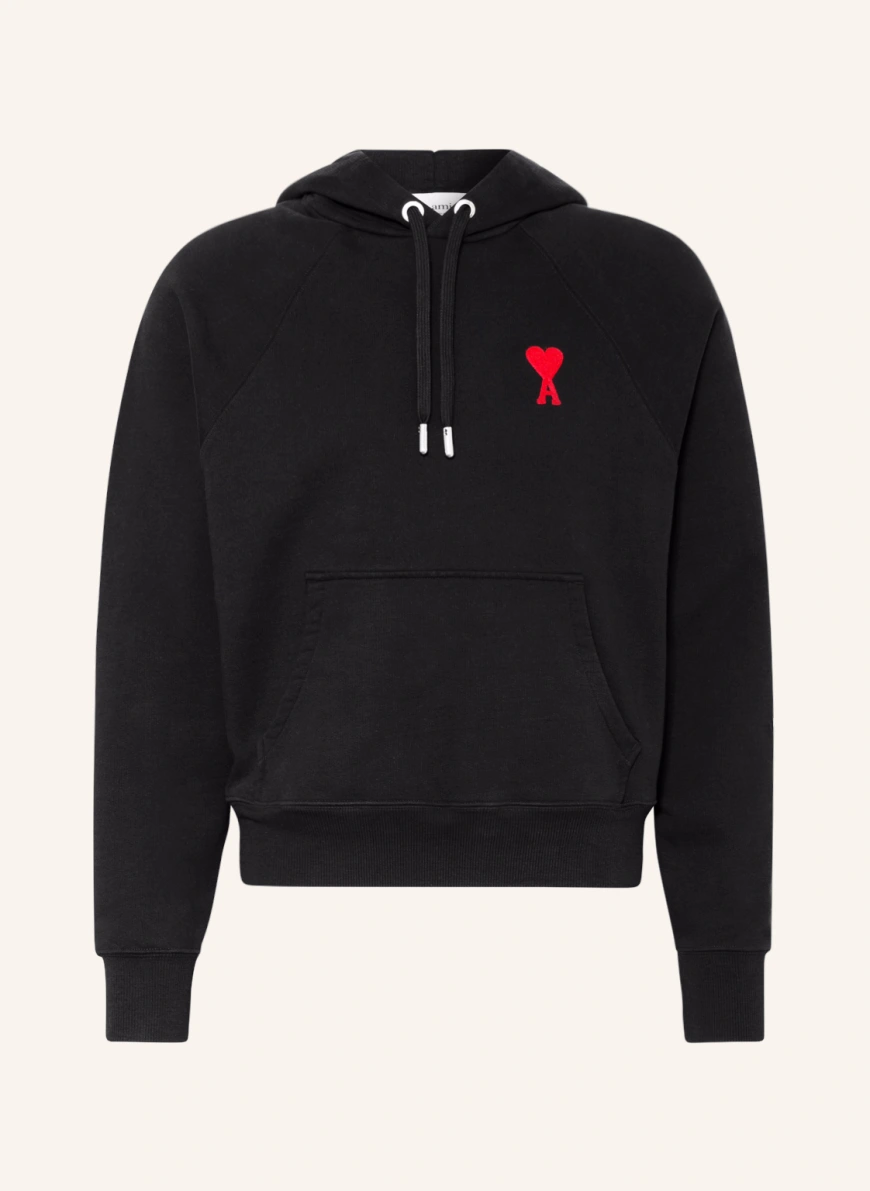 AMI PARIS Hoodie BLACK