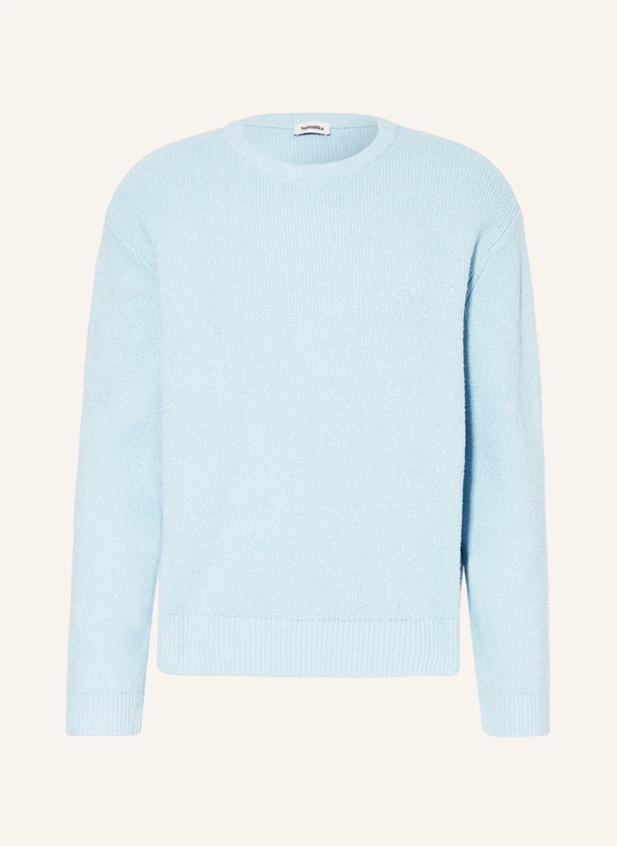 Nanushka Pullover DASON in hellblau