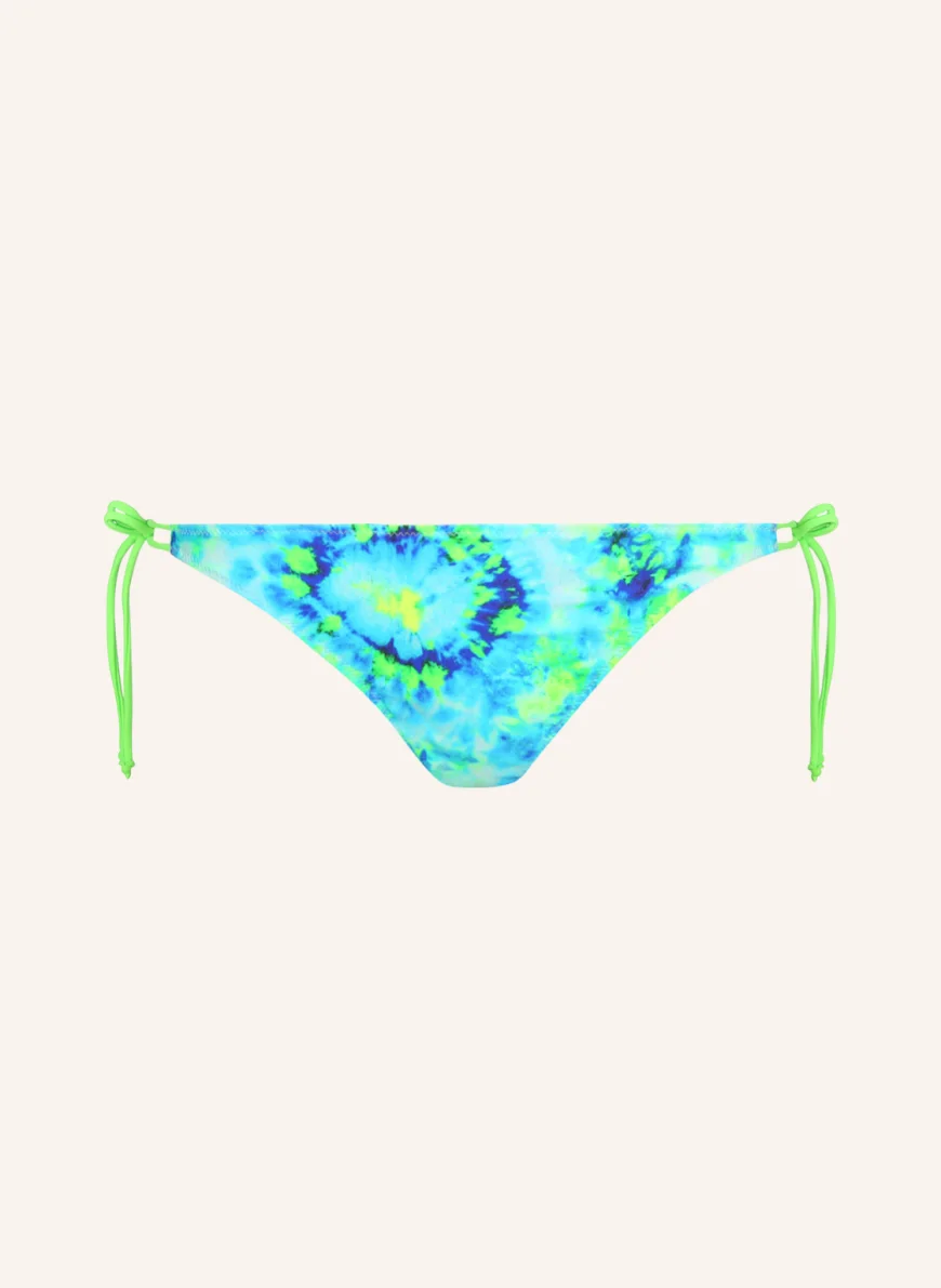 MARIE JO Triangel-Bikini-Hose SARDEGNA in neonblau/ neongelb