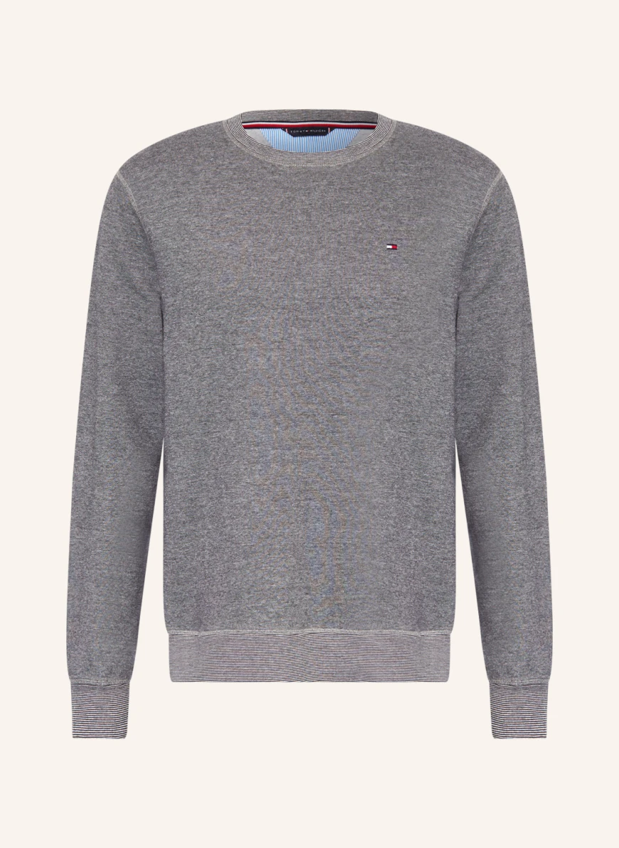 TOMMY HILFIGER Lounge-Shirt in grau