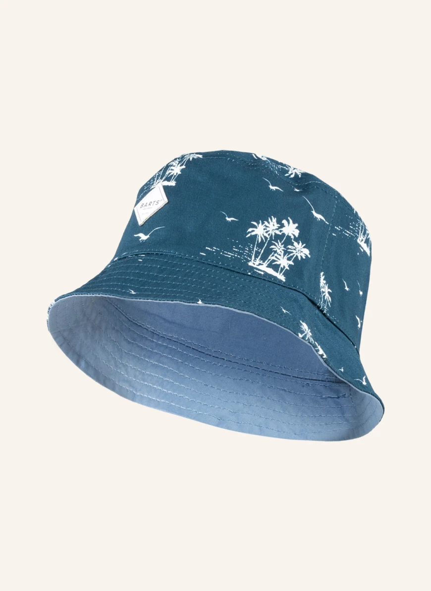 Barts Bucket-Hat in dunkelblau/ weiss