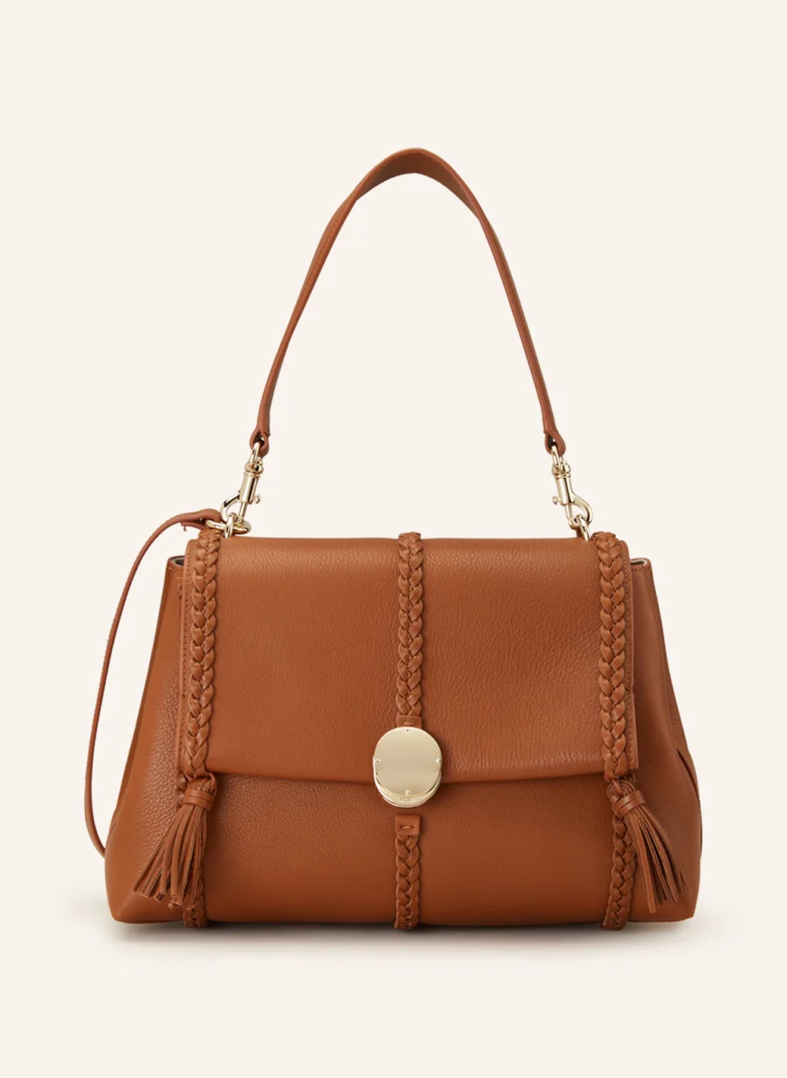 Chloé Handtasche PENELOPE MEDIUM in braun/ gold Chloé Handtasche PENELOPE MEDIUM in braun/ gold