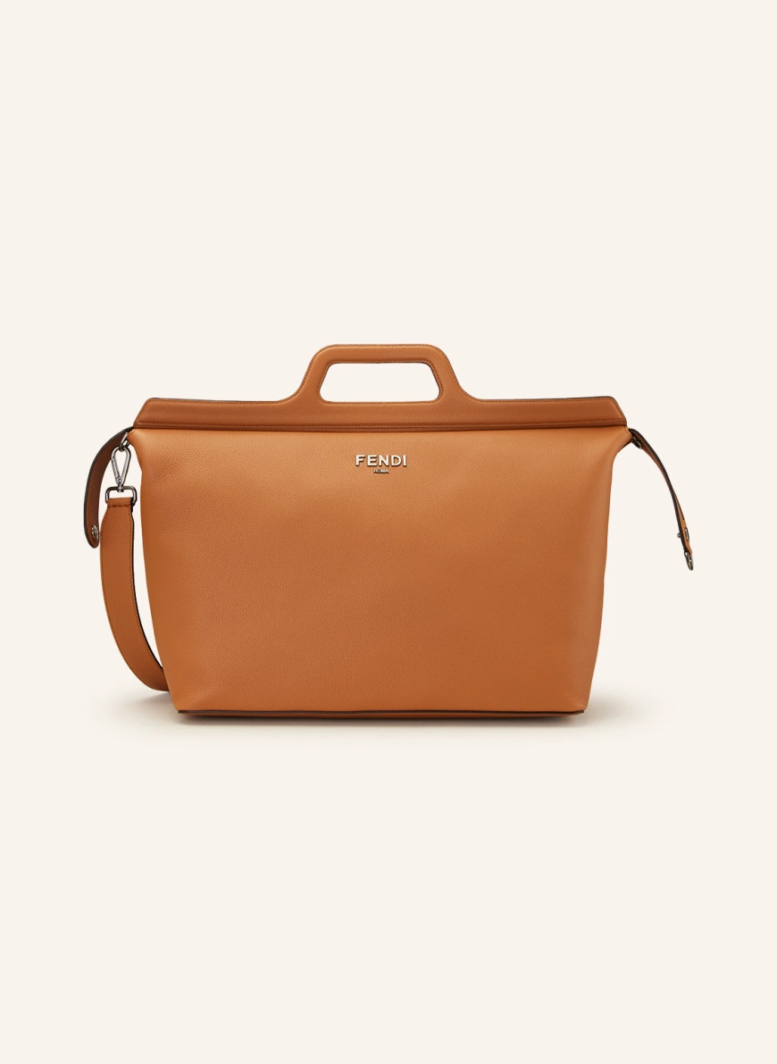 FENDI Reisetasche in cognac