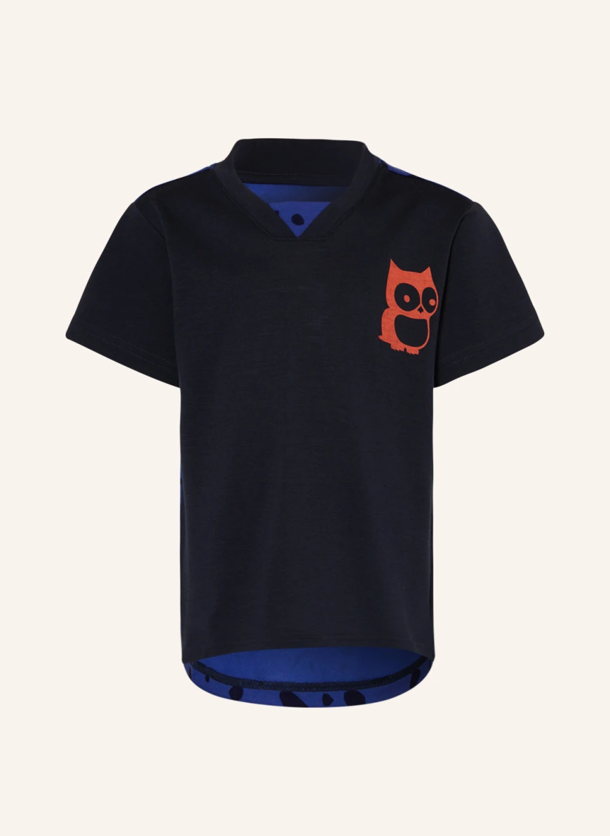 namuk T-Shirt UNDERGROUOND in dunkelblau/ blau