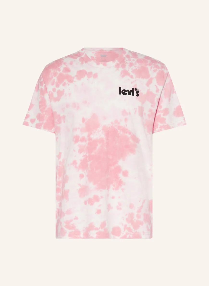 Levi's® T-Shirt in rosa/ weiss