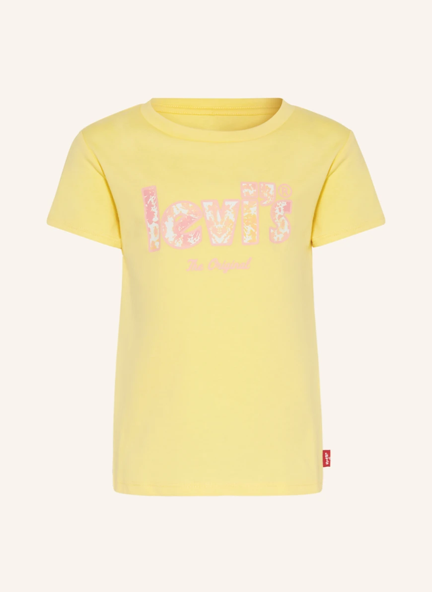 Levi's® T-Shirt in gelb/ rosa
