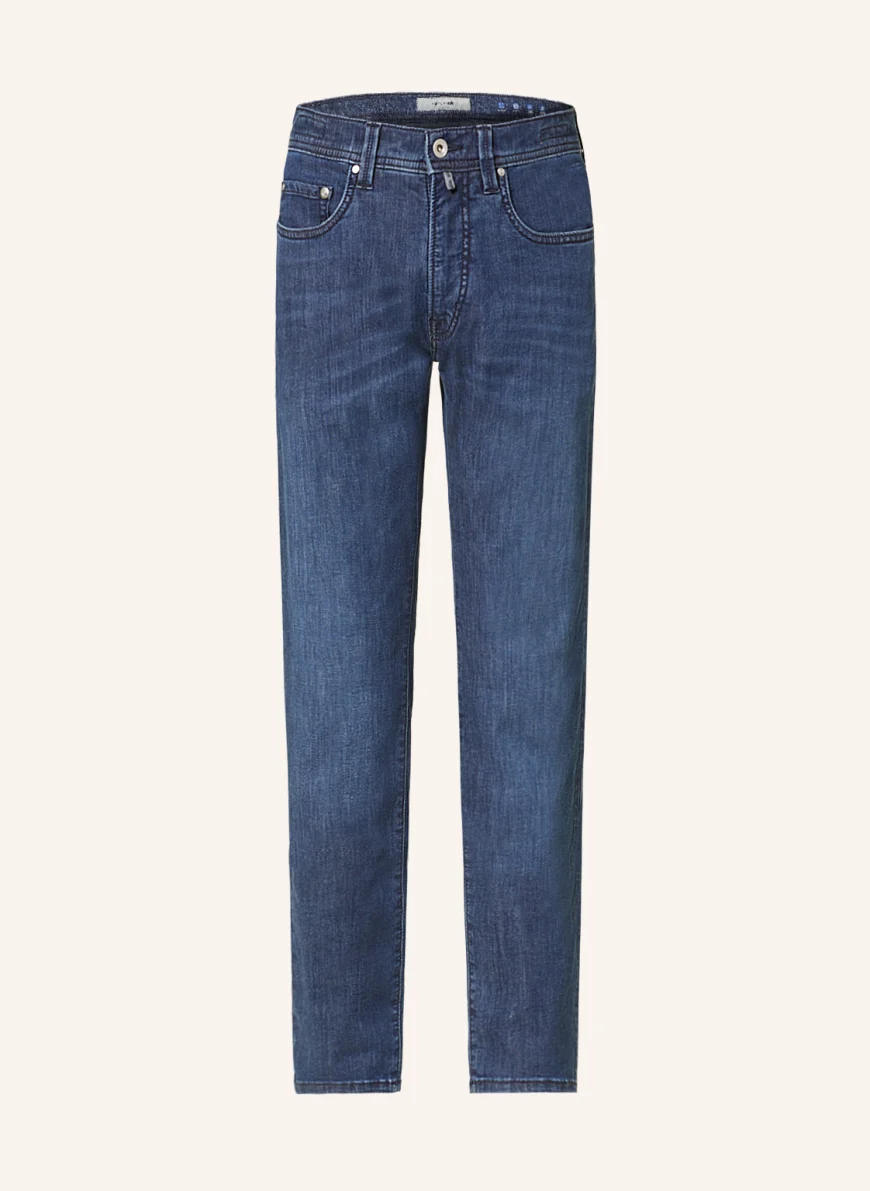 pierre cardin Jeans LYON FUTUREFLEX Tapered Fit in 6814 dark blue used buffies