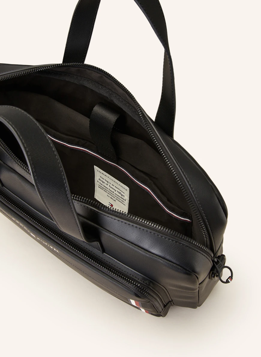 TOMMY HILFIGER Laptop-Tasche in schwarz JE6850