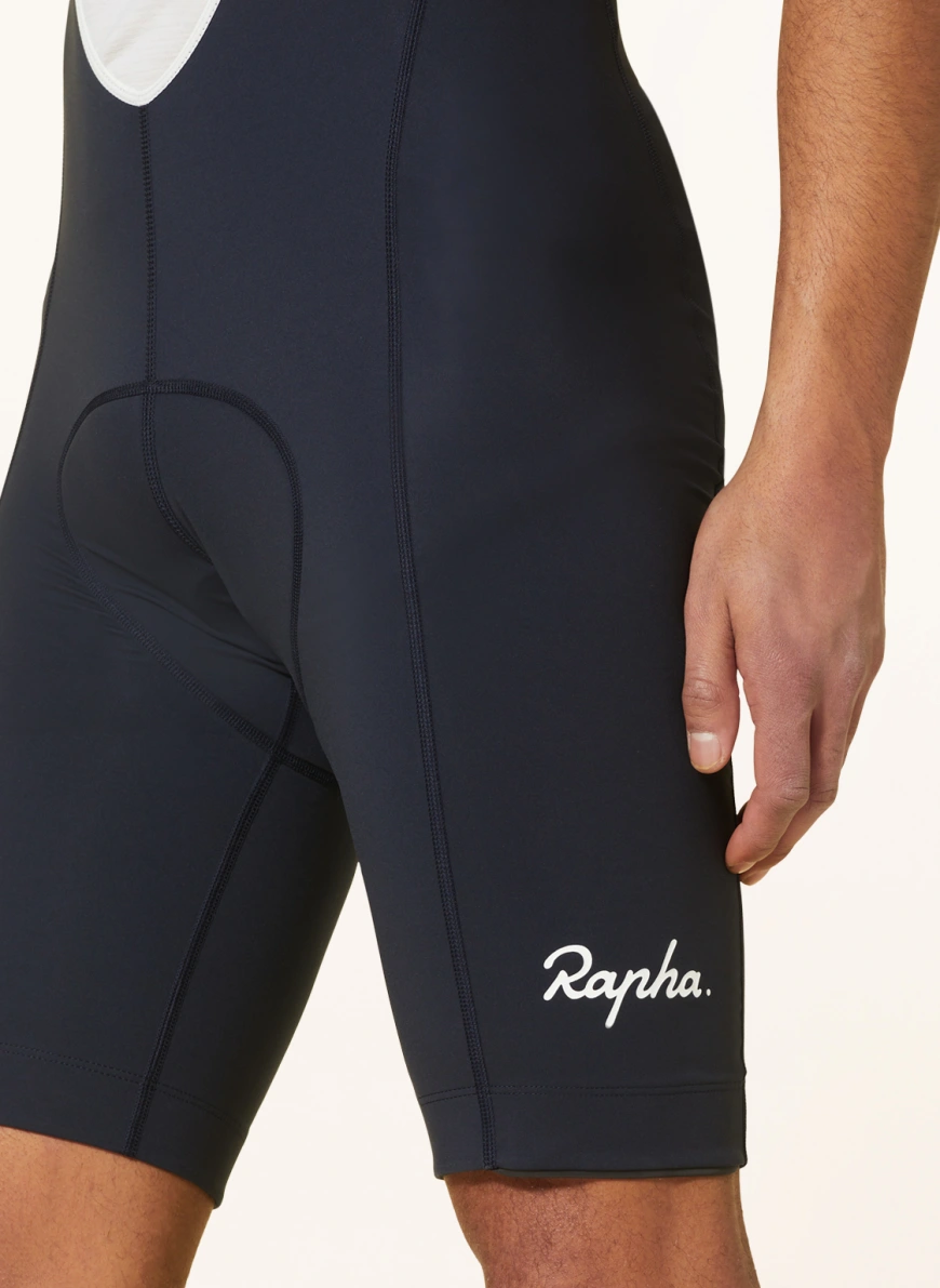 Rapha Radhose CLASSIC mit Trägern und gepolstertem Einsatz in dunkelblau/ weiss TV11290