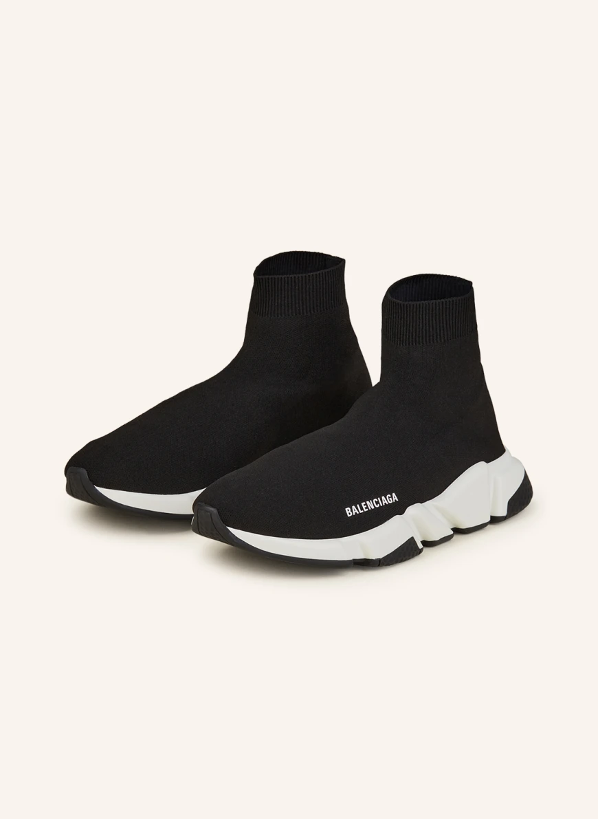 BALENCIAGA Hightop-Sneaker SPEED in schwarz
