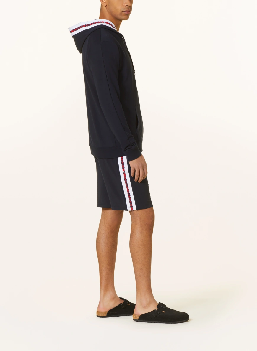TOMMY HILFIGER Lounge-Sweatjacke in dunkelblau JE7570