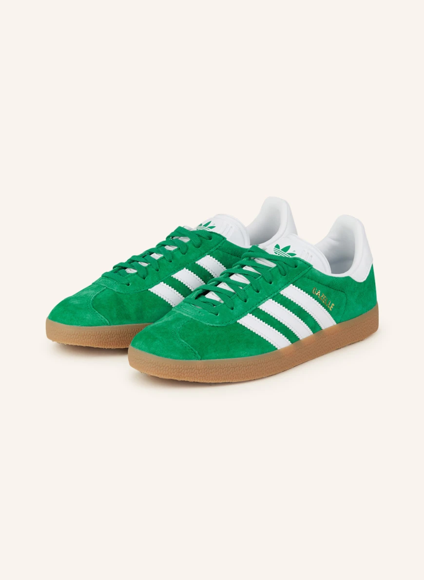 adidas Originals Sneaker GAZELLE in grün/ weiss