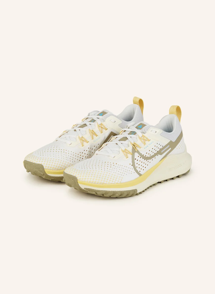 Nike Trailrunning-Schuhe REACT PEGASUS TRAIL 4 in weiss/ hellgelb